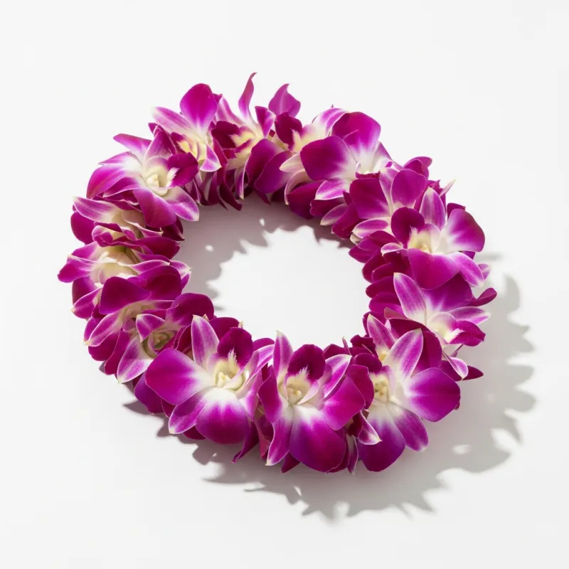 Fresh Flower Lei - Premium flower arrangement | Gemma Flowers