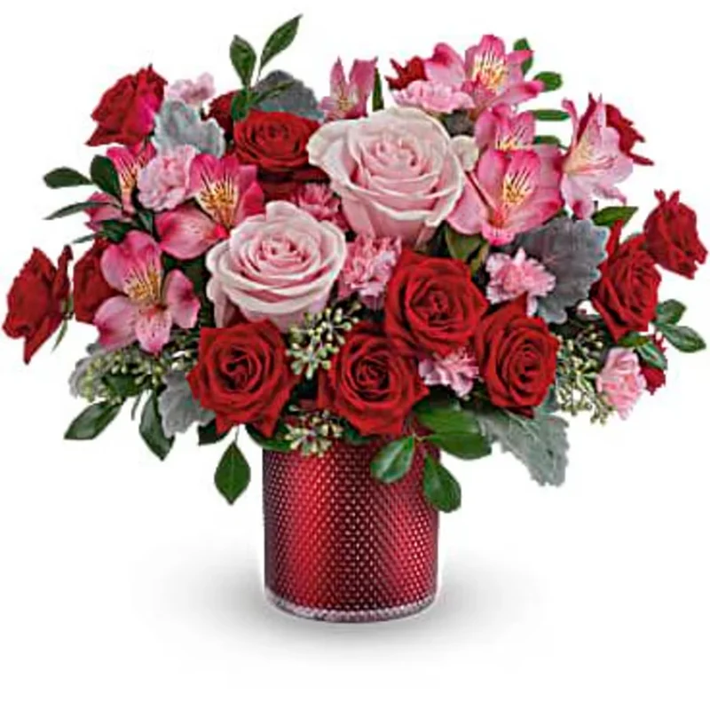 Scarlet Diamond Bouquet by Flowers by Gina Jones | Gemma Flowers Marketplace