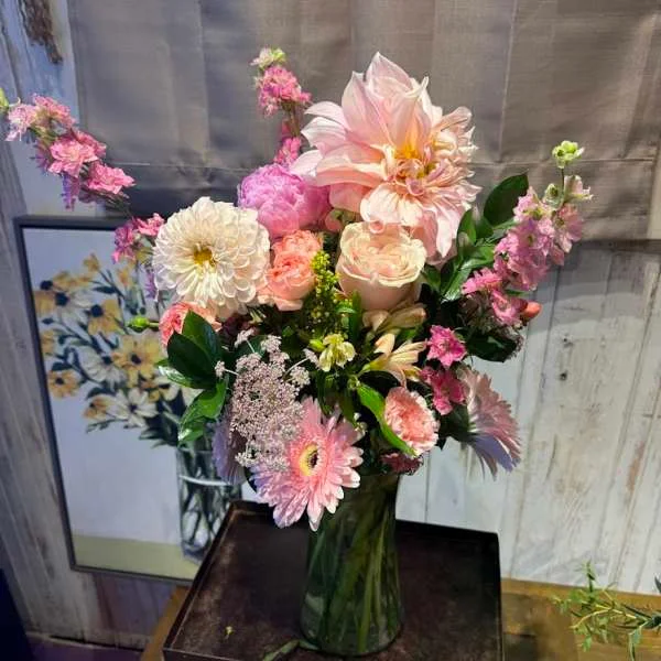 Designer's Choice Pink Blooms by Temecula Flower Shoppe