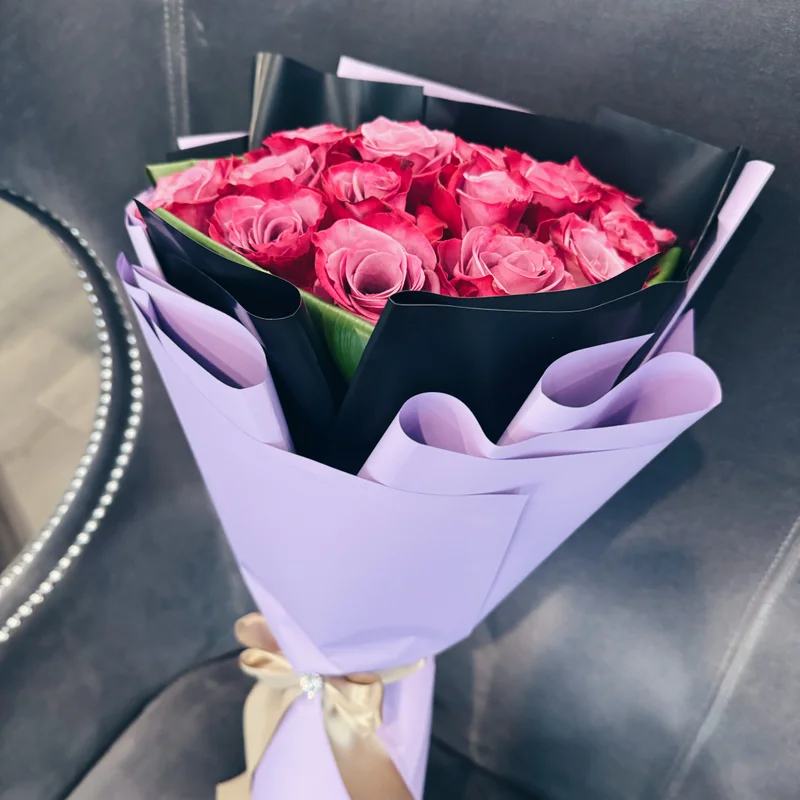 Royal Amethyst - Premium Anniversary & Birthday flower arrangement | Gemma Flowers delivery