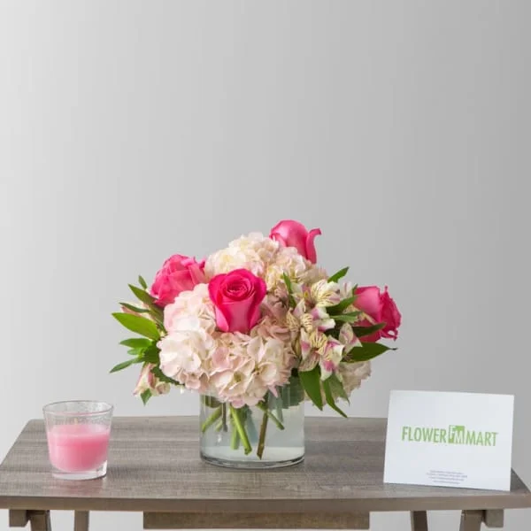 Love Me Pink by Palm Springs Flower Mart